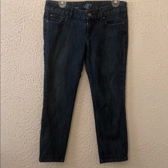 Size 6 Loft Modern Capri Jeans - Picture 1 of 3